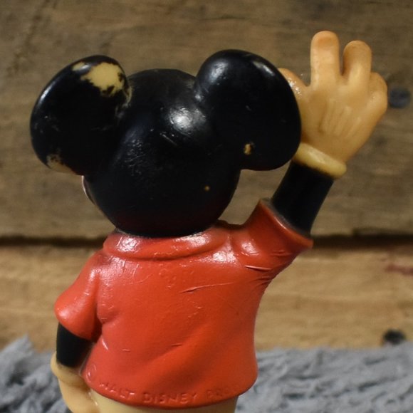 Vintage Rubber Disney Mickey Mouse Figuring - Picture 14 of 14